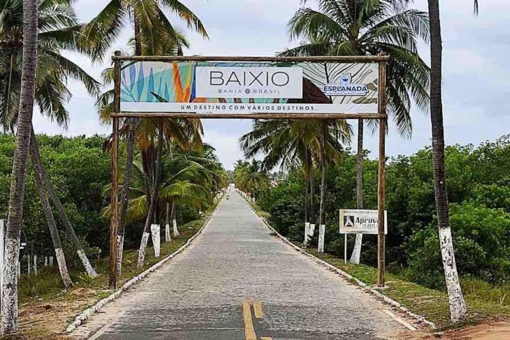 Baixio - Praia e pé na areia! Ponta de Inhambupe Esplanada Exterior foto