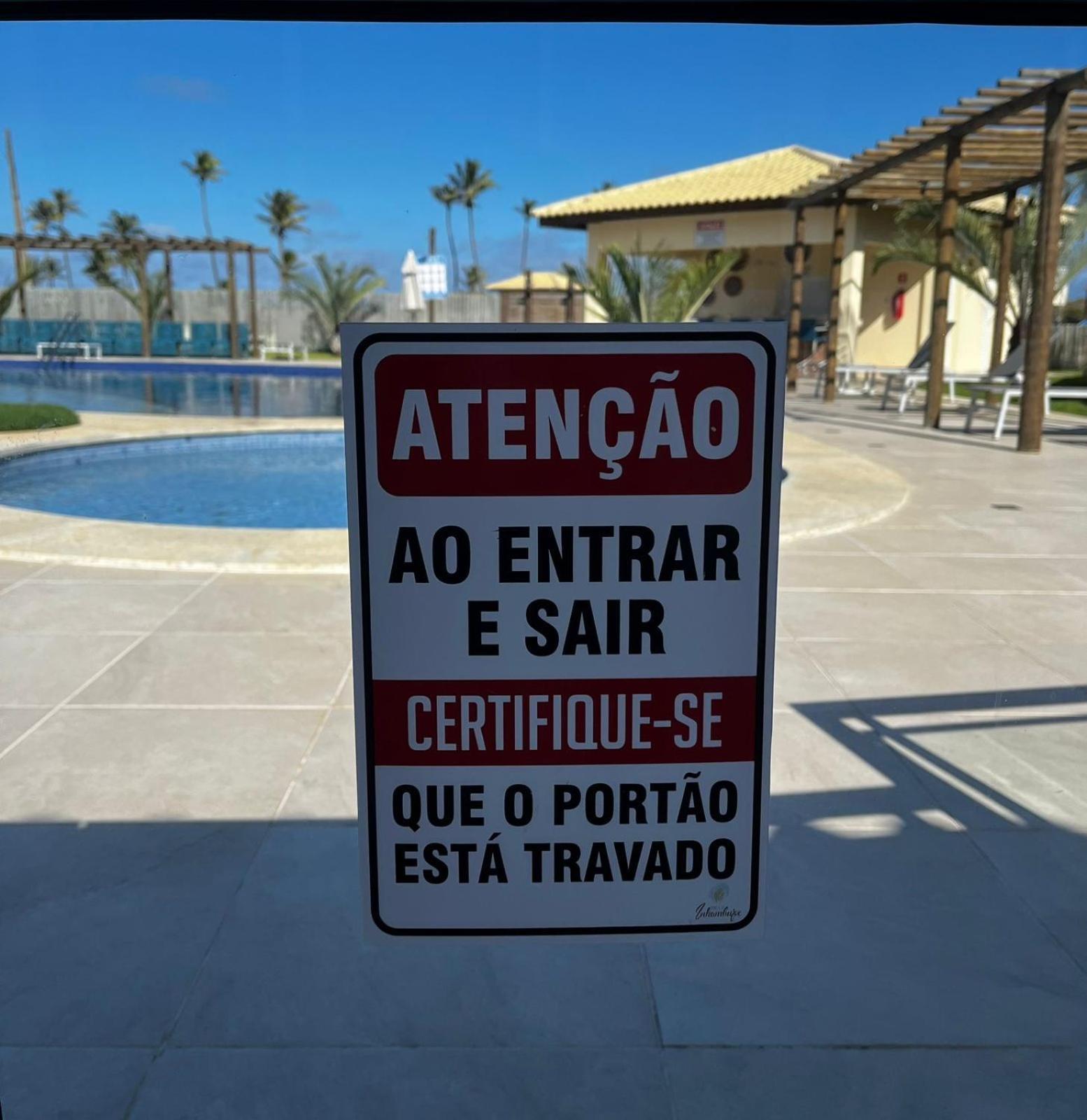 Baixio - Praia e pé na areia! Ponta de Inhambupe Esplanada Exterior foto